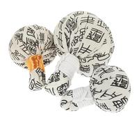 GLEAVI 3 Palline Massaggio Muscolare Erbe Cinesi per Promuovere la Circolazione Sanguigna, Materiale Non Tessuto Bianco, Confezione da 3 Pezzi per Uso su Occhi e Vita Colore Casuale