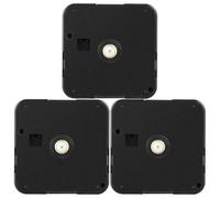 GLEAVI 3 Pezzi Meccanismi di Movimento al Quarzo per Orologi, Parti del Movimento Dell'orologio Silenziose e Precise, Kit di Sostituzione per Riparazione e Creazione Orologi