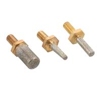 GLEAVI 3 Pezzi Testina Abrasiva in Diamante per Smerigliatrice | Design a Vite Scanalature, Montaggio Coassiale, Modello Mcbl18 per Officina e Ambiente senza Polvere
