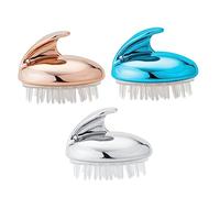 GLEAVI 3pezzi Pettine Massaggiante Antiforfora Stimolatore Per e Capelluto Design Ergonomico Per Pulizia Profonda e Delicata Adatto Per Uomini Donne e Colori