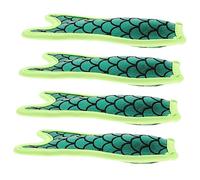 GLEAVI 4 pezzi Custodie per Ghiaccioli Forma Sirena Sacchetti Protettivi per Ghiaccioli per Feste e Picnic Materiale e Resistente Design e Mantiene Freschi Colore Casuale Colore Casuale
