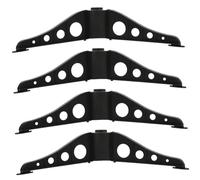 GLEAVI 4 Pezzi Supporto per Artificiale Verde Scuro Set Base Stabile e Smontabile per Decorazioni Natalizie