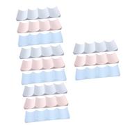 GLEAVI 4 Set Organizer Per Bottiglie Vino Per Frigorifero E Piano E Adatto Per Vino E Bevande Colori Pastello 3 Pezzi*4
