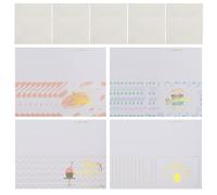 GLEAVI 40 Set Biglietti Auguri Compleanno Mini in Carta con Buste, Vuoti | Stile Elegante con Stampa a Caldo, Spazio per Messaggio, per Celebrazioni in Ufficio e Lauree, 9, 5x7 CM