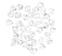 GLEAVI 40pezzi Diamanti in Resina per Decorazioni Riempitivi Vasi per Centrotavola Gemme in Resina per Artigianato da Te Decorazioni Diamanti Falsi per Feste