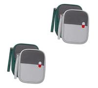 GLEAVI 4pezzi Borsa Porta Medicinali e Resistente Per Escursioni Campeggio e Pronto Soccorso Organizer Per Farmaci