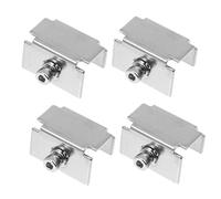 GLEAVI 4pezzi Morsetti Per Stampante Clip Di Fissaggio in Vetro Forniture Per Stampanti Clip in Inossidabile Per Piano in Vetro Adatte Alla Maggior Parte Delle Stampanti