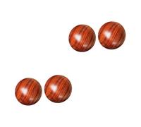 GLEAVI 4pezzi Palline Massaggianti Legno Per Terapia Manuale Per Rilassamento Muscolare e Stretching Delle Mani Random
