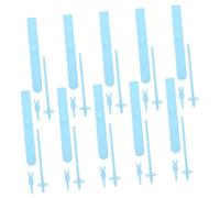 GLEAVI 5 Set Mini Sci Forniture per la casa delle Bambole Cose in Miniatura della casa delle Bambole roba da casa delle Bambole plastica Sky-Blue
