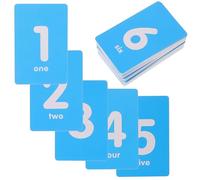 GLEAVI 50 Carte Numeriche in Plastica 1-50 per Tavoli, Cartellini Numerici Resistenti e Flessibili, Segnaposto Digitali Leggeri per Eventi e Ristoranti, Uso Professionale e Personale