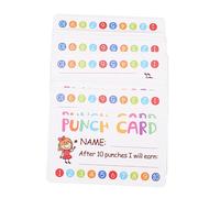 GLEAVI 50 pezzi Biglietti Nome Adorabili Carte per Scuola Carte per Uso per Attività Scolastiche e Giochi Creativi