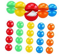 GLEAVI 50 Pezzi Di Palline Della Lotteria Palline Cave Per Premi Della Lotteria Palline Per Macchine A Artiglio Palline Cave Capsule Per Distributori Automatici Palline Sfuse Per