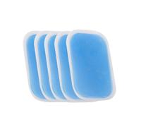 GLEAVI 50pezzi Gel Pads Sostitutivi Per Elettrostimolatore Addominale Stickers Hydrogel Per Allenamento Muscolare e Massaggio Compatibili Con Toner e Macchine Per Addominali