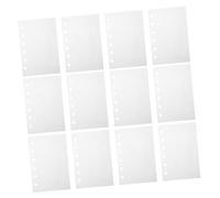 GLEAVI 60 Pezzi Raccoglitore per Album Fotografici Pagine per Album Fotografici Protezioni per Pagine Cartelle per Quaderni con Rilegatura A Inserti per Foto Cartelle per