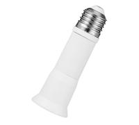 GLEAVI Adattatore Estensore Portalampada E27 in Metallo e PC Installazione Facile per Lampade LED e Prolunga per Illuminazione Domestica