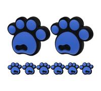 GLEAVI Adesivi Antiscivolo Blu per Snowboard in Silicone 8 Pezzi Funzione Decorativa e Antiscivolo, Tappetini Grip per Sci per attività Outdoor e Fai da Te