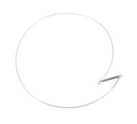 GLEAVI Anello Di Tenuta Per Porta Lavatrice Carica Frontale Molla Di Chiusura in Acciaio Resistente Da Guarnizione Antiperdita Compatibile Con Lavatrice Tamburo