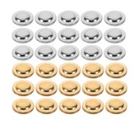 GLEAVI Badge Magnetico Rotondo Riutilizzabile in Ndfeb 40 Pezzi, Portatile e Moderno per Ambiente Lavorativo e Riunioni Aziendali