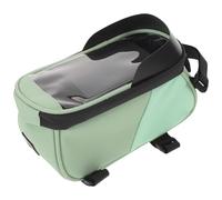 GLEAVI Borsa per Telaio Bici e Manubrio Custodia Anteriore per Telefono Fino a 65 Montaggio Flessibile e Ampia capacità per Ciclismo Urbano e Mountain Bike