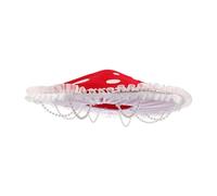 GLEAVI Cappello da Rosso con Perle False Accessorio Cosplay per Feste e Costume per Serate Tema