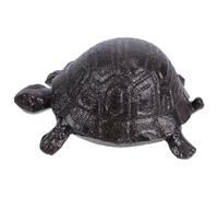 GLEAVI Cast Iron Turtle Key Hider Box for Outdoor Use Decorative Garden Ornament with Detailed Craftsmanship Hidden Storage for Spare Keys Patio and Complement