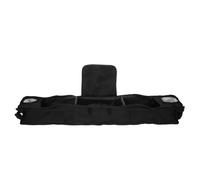 GLEAVI Cestino Portaoggetti Pieghevole per Carrello da Golf in Poliestere Resistente con Portabicchieri Isolati Organizer Anteriore Senza Trapano per Attrezzatura e Borsa Termica per