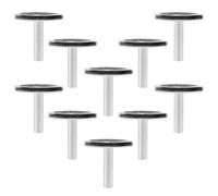 GLEAVI Chiavi di Carica per Carillon in Metallo 25mm Set da 10 Pezzi, Avvolgitore Musicale Manuale Compatibile Meccanismi Carillon Vintage e Moderni, Accessori Portatili per Riparazione