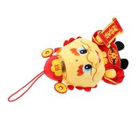 GLEAVI Chinese Year Plush Dragon Mascot Toy Soft Doll For Lucky Celebrations Present For Friends And Family