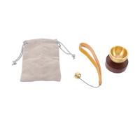 GLEAVI Ciotola Meditativa in Metallo Oro con Funzione Aromaterapia e Rilassamento, Design Elegante e Artistico, per Yoga e Collezione D'arte