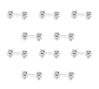 GLEAVI Clip Parafanghi per Bicicletta 20 Pezzi in Ferro Morsetto a Vite Accessori per Mountain Bike Leggeri e Resistenti per Protezione Fango e Facile Installazione