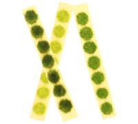 GLEAVI Cluster di Micro-piante in Plastica 3 Pezzi, Decorazione Fai da Te per Tavoli da Sabbia e Micro Paesaggi, Ornamento Miniatura per Scenari Ferroviari e Modellismo