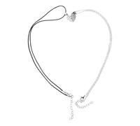 GLEAVI Collana Ciondolo a Cuore Magnetico per Coppie Unisex Set da 2 Pezzi Collana Coppia per Donna e Uomo Regalo Romantico per la Festa degli Innamorati Accessorio Durevole e