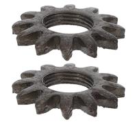 GLEAVI Componenti per Macchina Pasta Manuale, 2 Ingranaggi a 12 Denti in Materiale Robusto, Accessori per Pasta e Uso Domestico