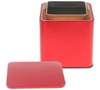 GLEAVI Contenitore in Ferro Ermetico per tè e Frutta Secca Barattolo Pratico con Coperchio Bottiglia Decorativa per Chicchi di caffè e Conservazione in Cucina