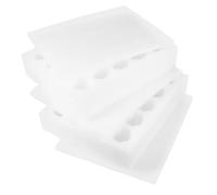 GLEAVI Contenitore Per Uova in Schiuma Polietilene Addensata Vassoio Per Conservazione Delle Uova Pannello Per Casse Per Protezione Da Urti e Cadute Design Ad Capacità Riutilizzabile