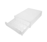 GLEAVI Contenitore Portaoggetti Con 30 Scomparti Design Del Cassetto Porta Frigorifero Coperchio Per Scatola Di Mantenimento Della Freschezza