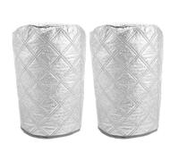 GLEAVI Copertura Antipolvere Elastica per Secchio Acqua 189L Set 2 Pezzi Non Tessuto Pellicola Alluminio Protezione Luce e Polvere per Dispenser Acqua Domestico e Ufficio