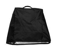 GLEAVI Copertura Antipolvere per Trituratore 420d Oxford Nero 40x27x50 Cm, Copertura Resistente alle Intemperie per Distruggidocumenti da Ufficio, Protezione UV Funzionale
