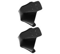 GLEAVI Copri Puntale per Pattini a Rotelle in Pelle Nera Protezione per Dita Resistente e Facile da Pulire Set da 1 Paio Adatto per Pattinaggio su Rotelle