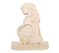 GLEAVI Cornice in Legno per Foto Ricordo del Ragazza Adatta per Futura Mamma e Genitori Elegante e Resistente per Proteggere i Ricordi Preziosi