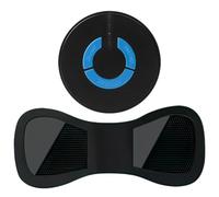 GLEAVI Cuscino massaggiante cervicale ricaricabile intelligente patch vibrante multifunzione per nuca mini massaggiatore portatile a bassa frequenza rilassamento e bene quotidiano