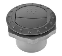 GLEAVI Deflettore Aria Condizionata Rotondo in ABS per Camper, Ricambio | Compatibilità Bocchetta Rv e Consolle Superiore, Installazione Facile, Uso Estivo in Viaggio