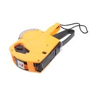 GLEAVI Etichettatrice Per Prezzi Adesiva Plastica Gialla a 8 Cifre Etichetta Del Prezzo Rapida Per Ufficio, Piccole Imprese e Uso Domestico