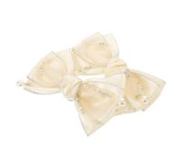 GLEAVI Fermagli per Scarpe Fiocco con Pietre Decorative per Donna Clip Rimovibili per Tacchi Alti e Scarpe Basse Accessori Fai da Te Eleganti e Modulari per Eventi e Feste 1 Paio