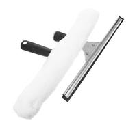 GLEAVI Kit Tergivetro per Auto e Pulizia Vetri 2 Pezzi, Strumento la Pulizia delle Finestre con Tergivetro in Gomma 35 Cm, Detergente per Porte Doccia e Bagno, Uso Professionale