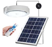 GLEAVI Lampada da Soffitto Solare a LED 100W 120 Perle Luminose Plafoniera Rotonda Elegante per Interni Luce Solare da Soggiorno e Veranda Illuminazione Uniforme e Risparmio Energetico