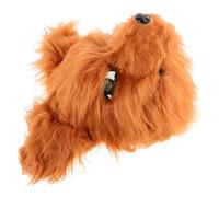 GLEAVI Maschera da Lupo per Adulti in Peluche e Plastica con Bocca Mobile e Design Realistico per Cosplay e Feste a Tema Licantropo