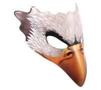 GLEAVI Maschera da Travestimento Aquila in PU ed EVA Leggera Fascia Regolabile Accessorio per Cosplay e Feste di Halloween per Uomo e Donna