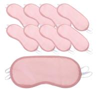 GLEAVI Maschere per Occhi Monouso in Poliestere Effetto Seta, Set da 20 Pezzi, Morbide e Traspiranti per Dormire, Riposo Notturno e Viaggi, Protezione Luce per Occhi Sensibili