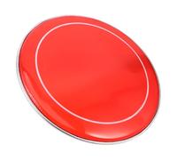 GLEAVI Membrana Doppio Strato per Batteria Pelle Oleata Rossa 14 Pollici, Accessorio per Percussioni Prestazioni Reattive e Adattamento Preciso per Batteria e Rullante in Studio e Palco